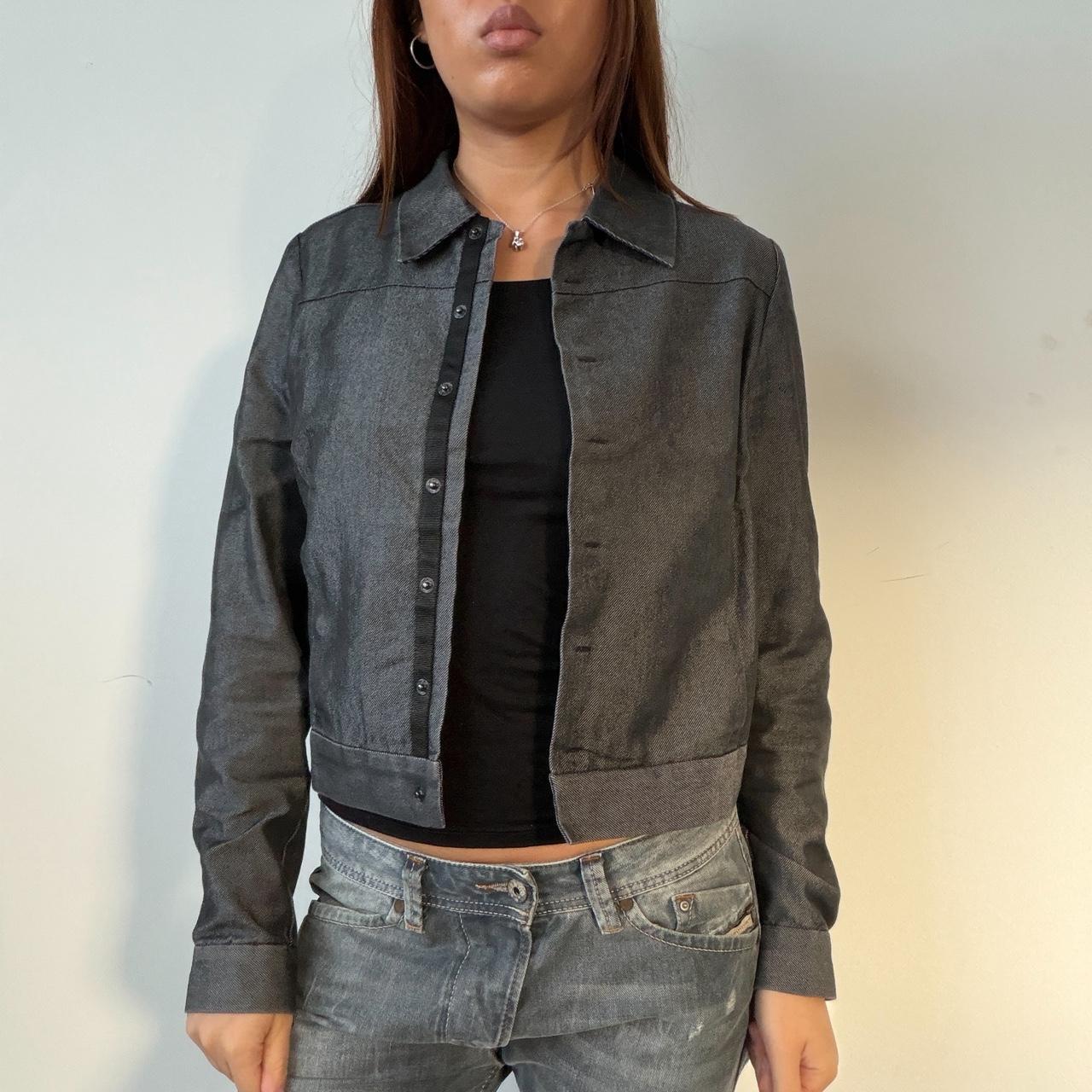 Vintage Dark Denim Jacket