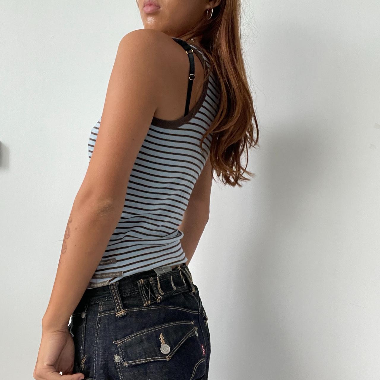 Vintage Cop Copine Stripe Top