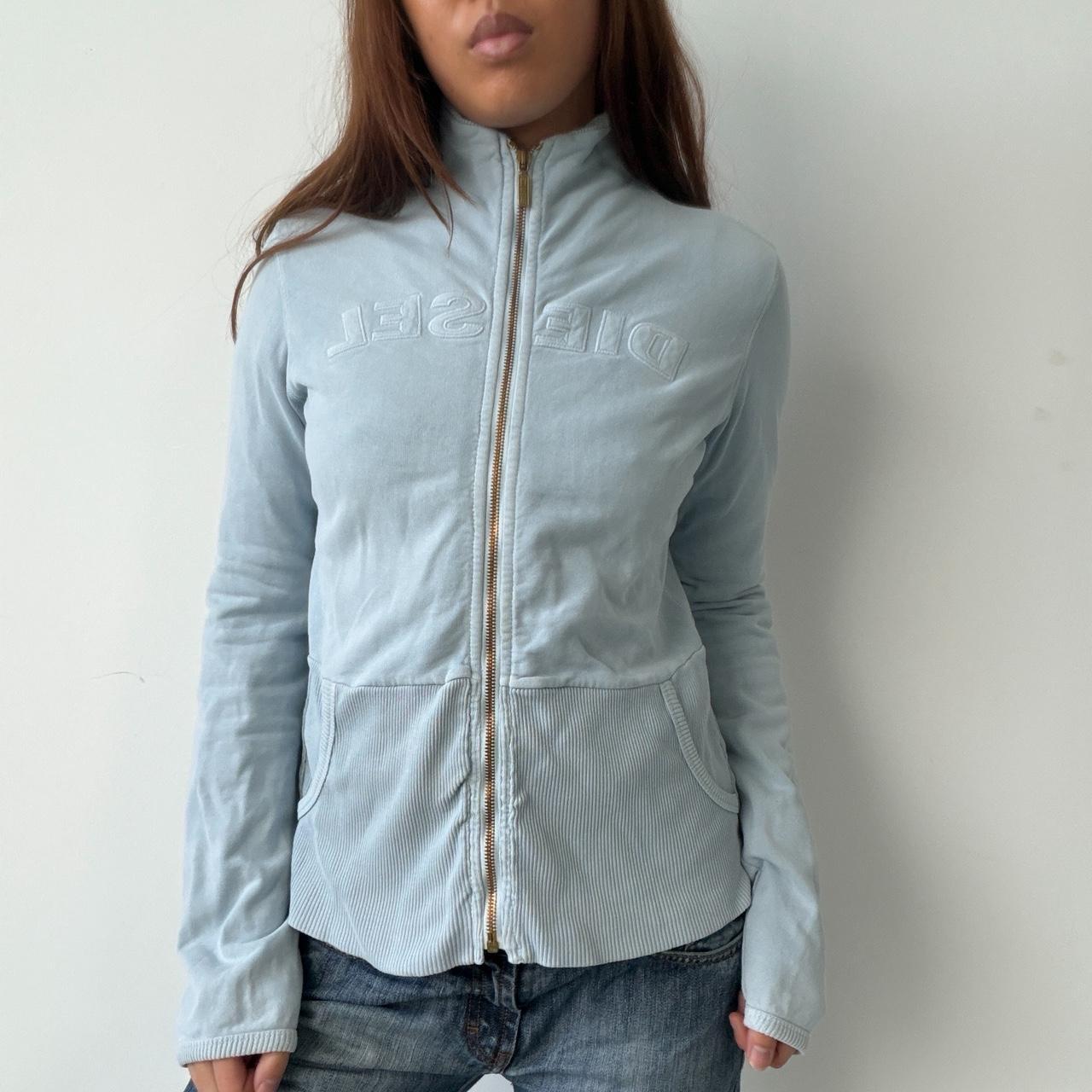 Vintage Baby Blue Diesel Jumper