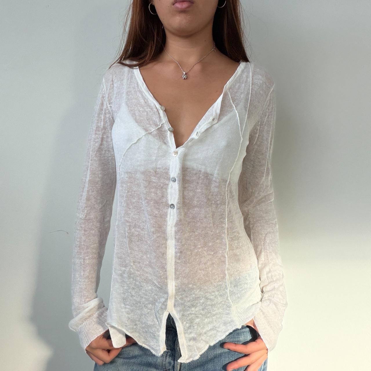 Vintage White Cardigan