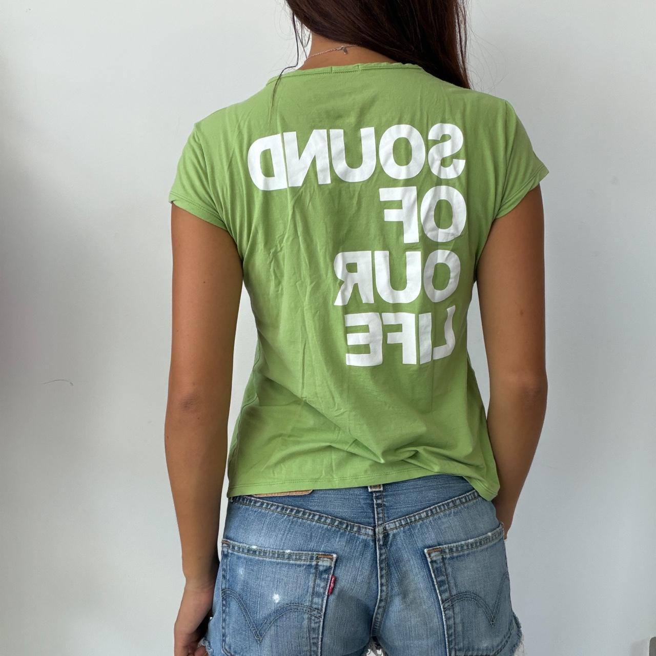 Vintage Green Graphic Tee