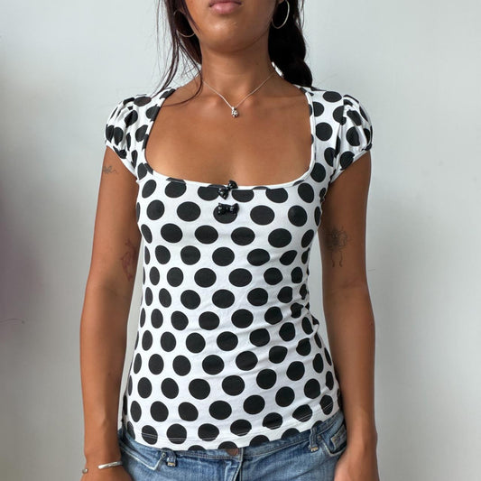 Vintage Polka Dot Top