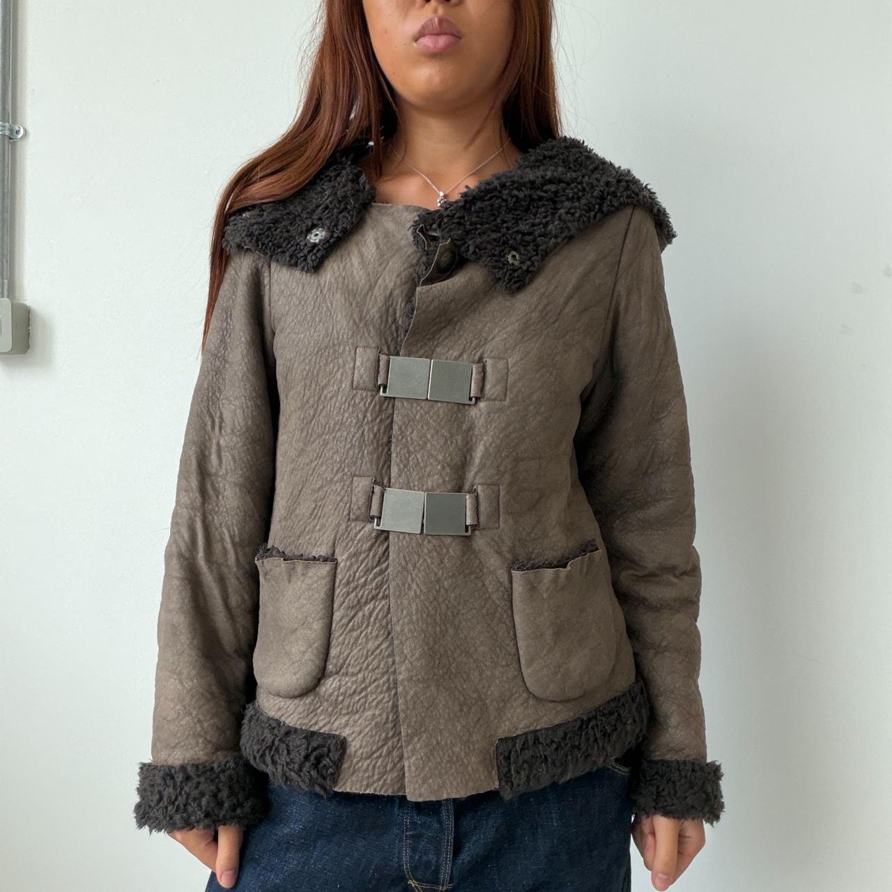 Vintage Cop Copine Brown Jacket