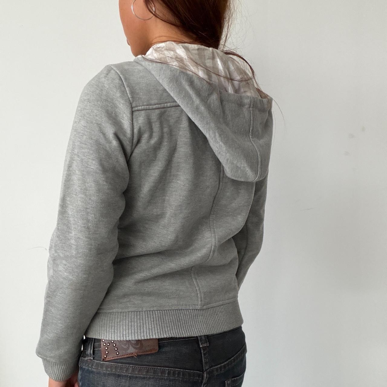 Vintage Grey Zip Up