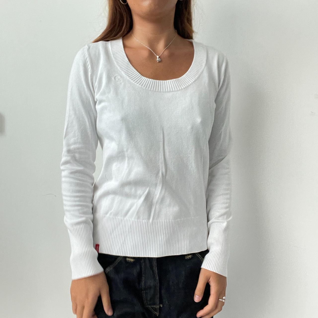 Vintage Scoop Neck Knit Jumper