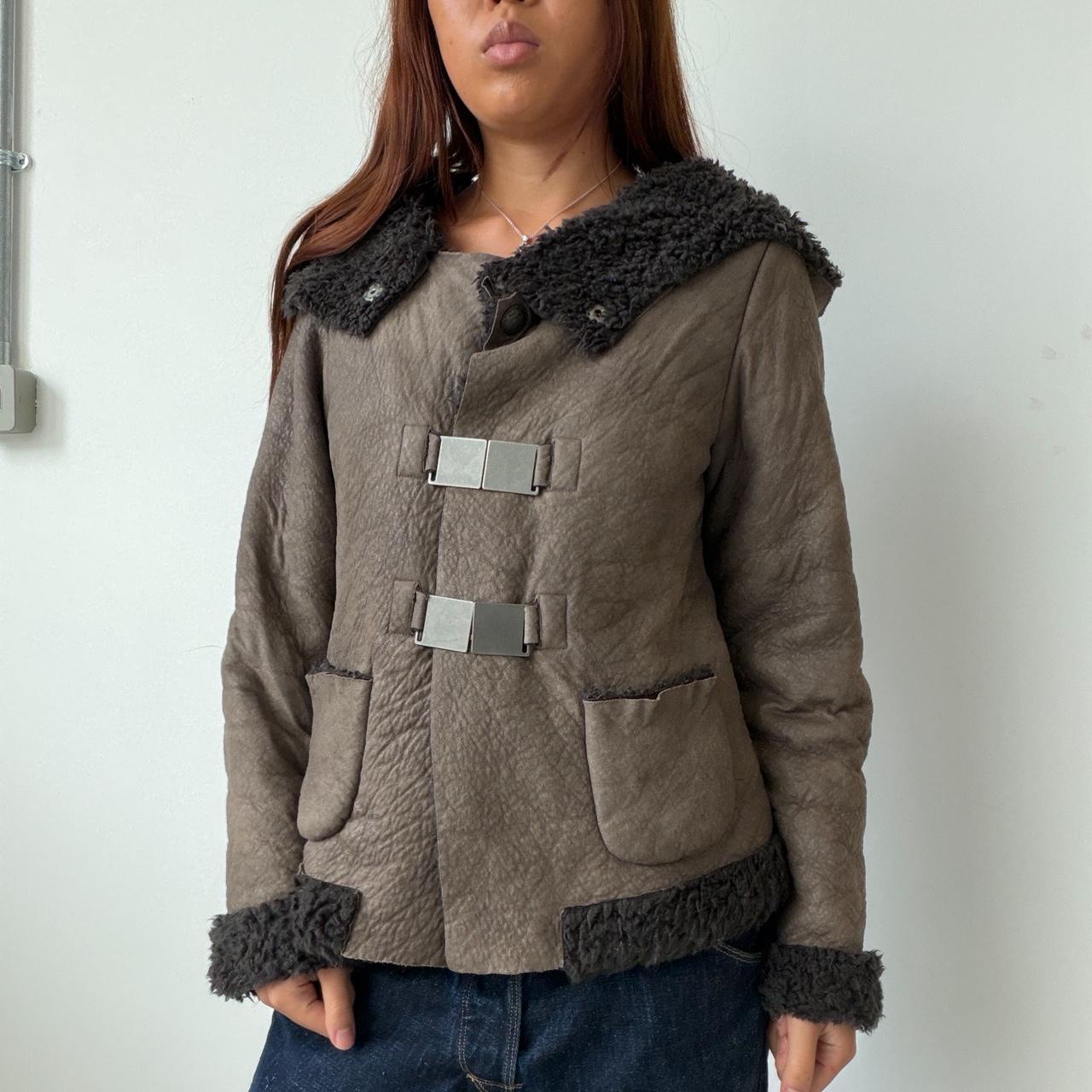 Vintage Cop Copine Brown Jacket