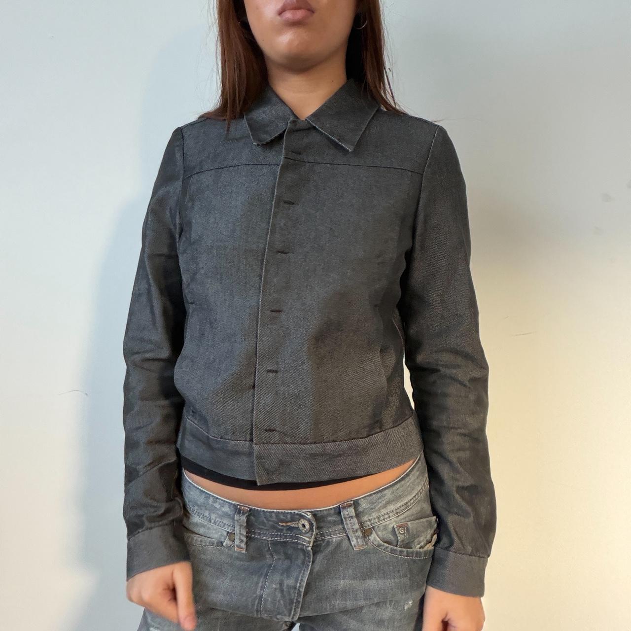 Vintage Dark Denim Jacket