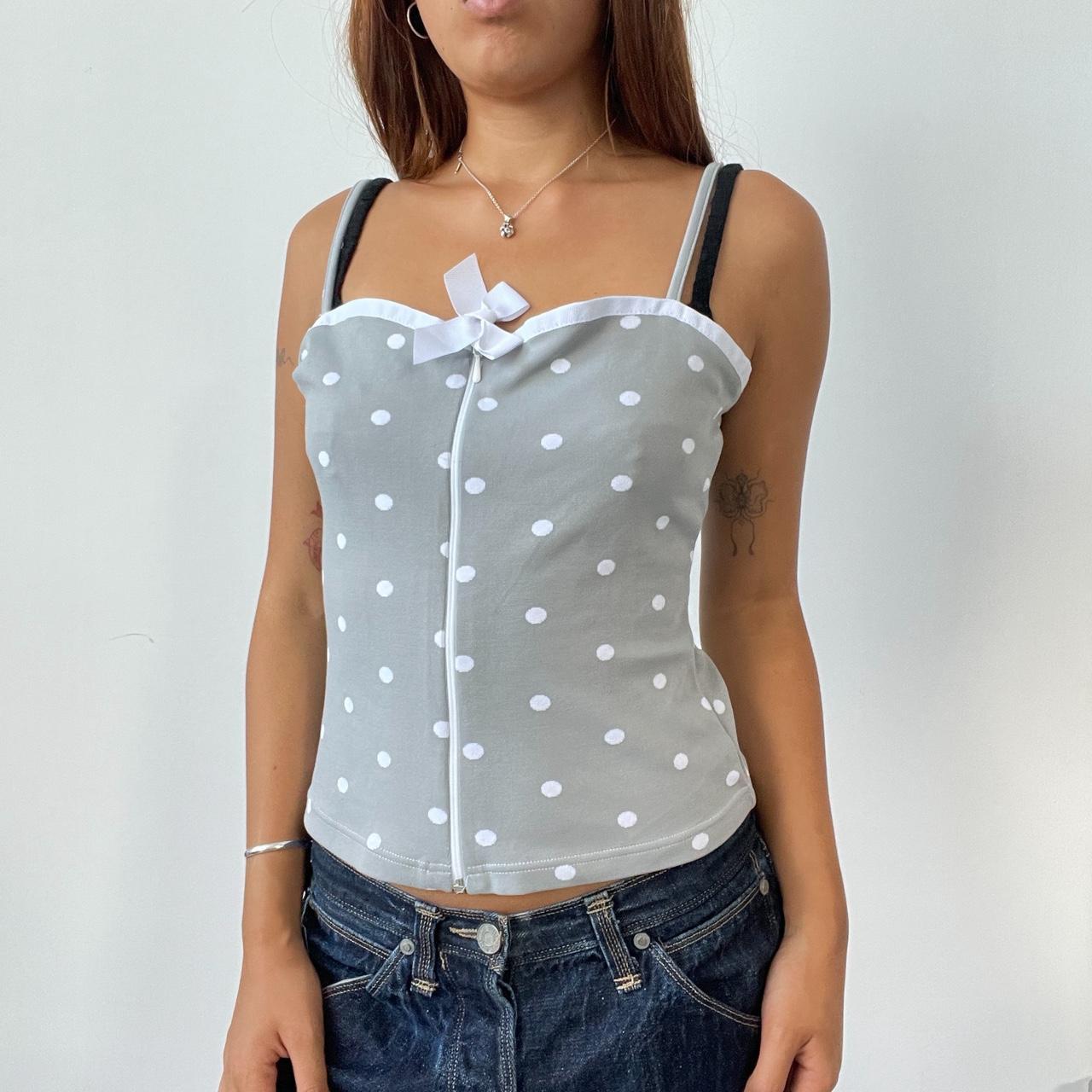 Vintage Polka Dot Top