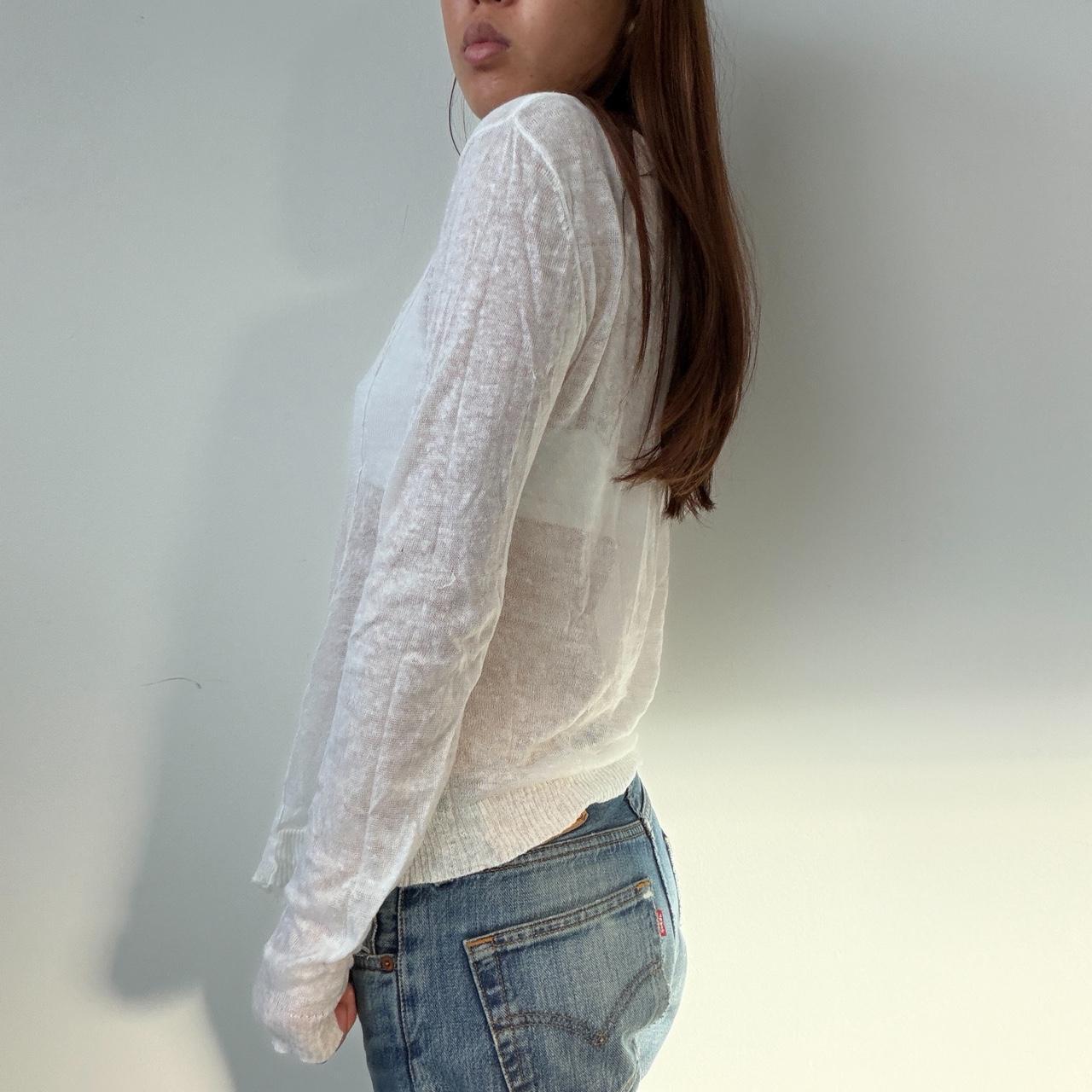 Vintage White Cardigan