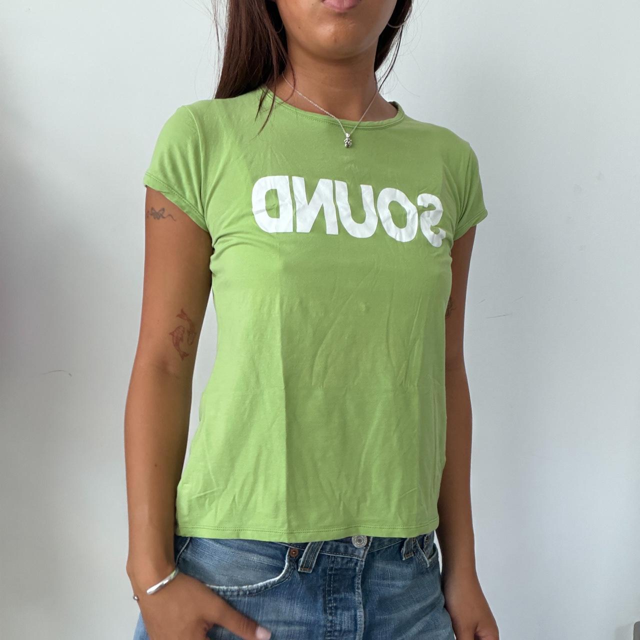 Vintage Green Graphic Tee