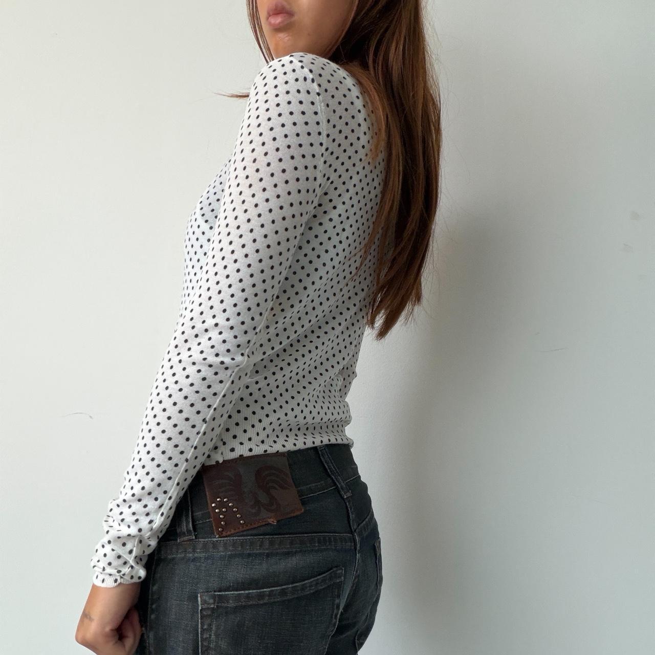 Vintage Polka Dot Cardigan