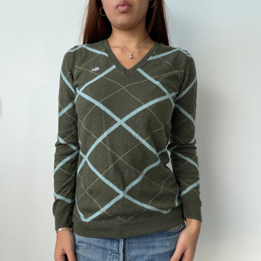 Vintage Khaki Lacoste Jumper