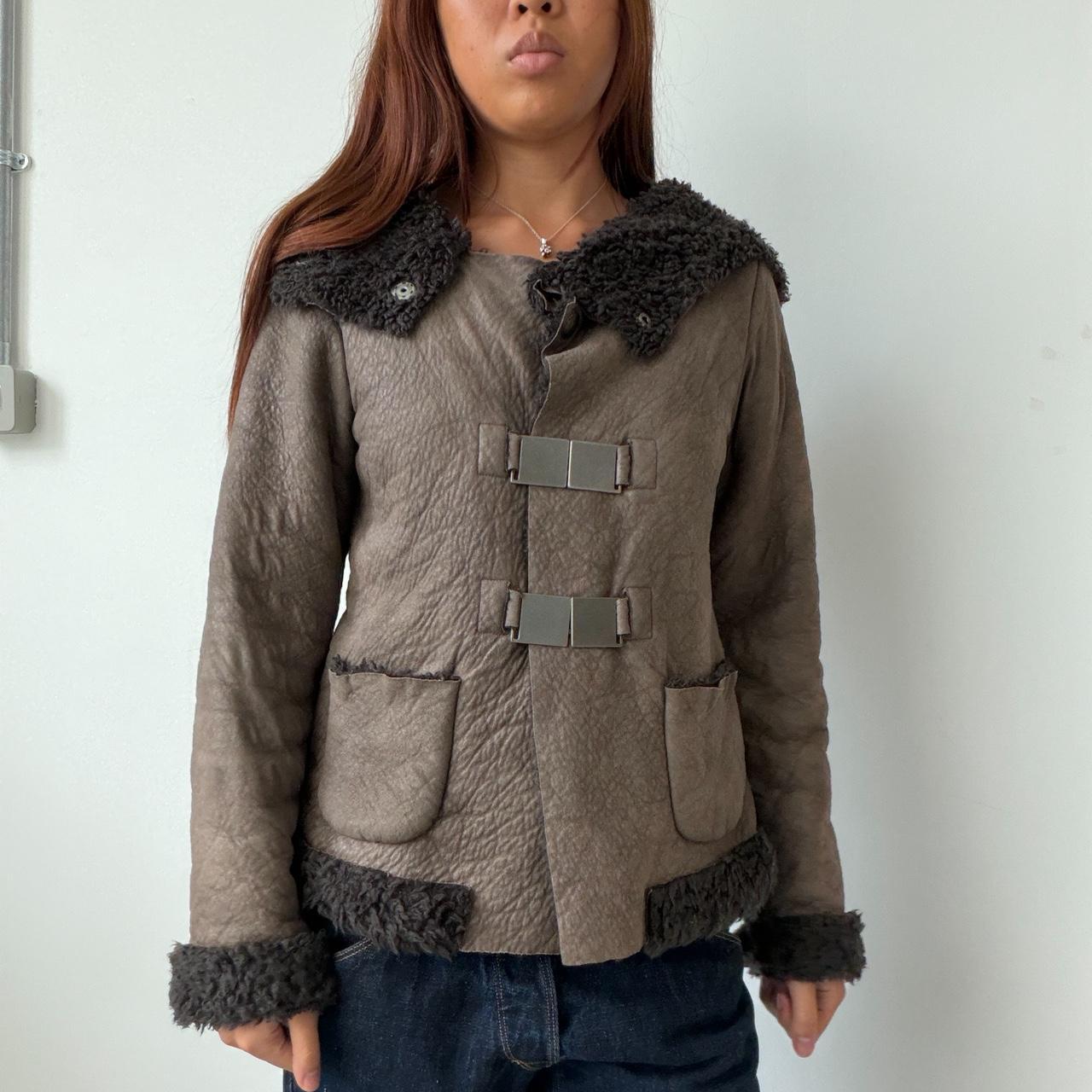 Vintage Cop Copine Brown Jacket