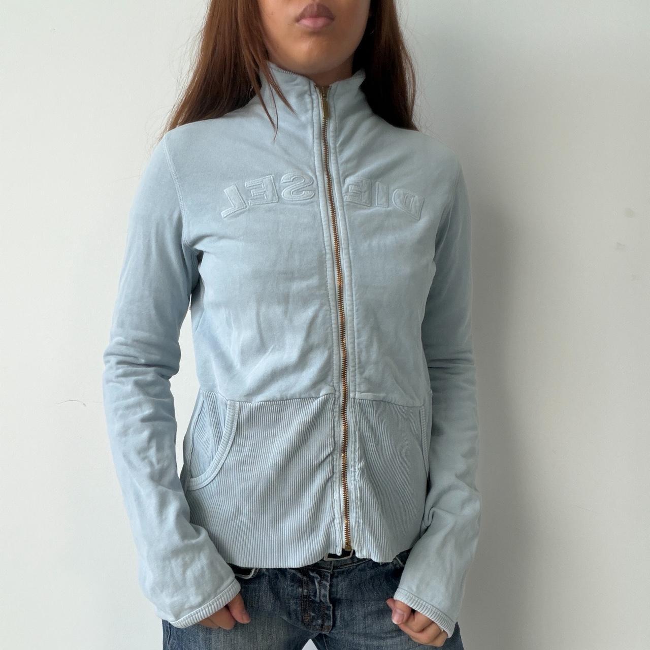 Vintage Baby Blue Diesel Jumper