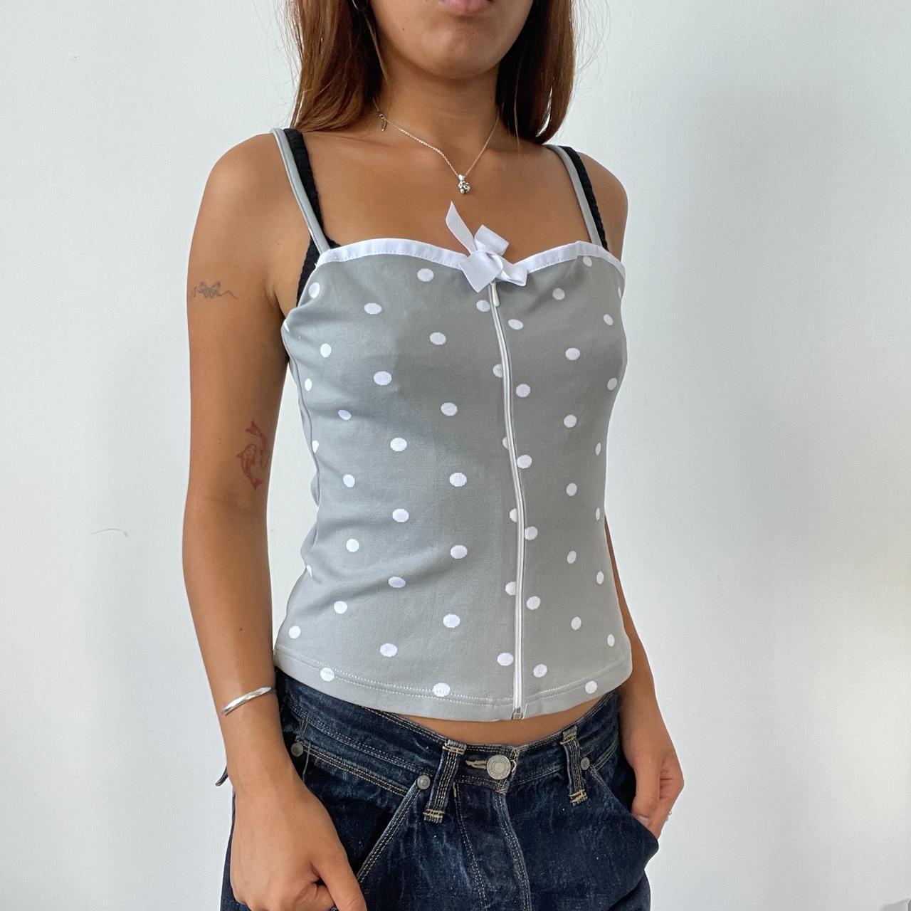 Vintage Polka Dot Top