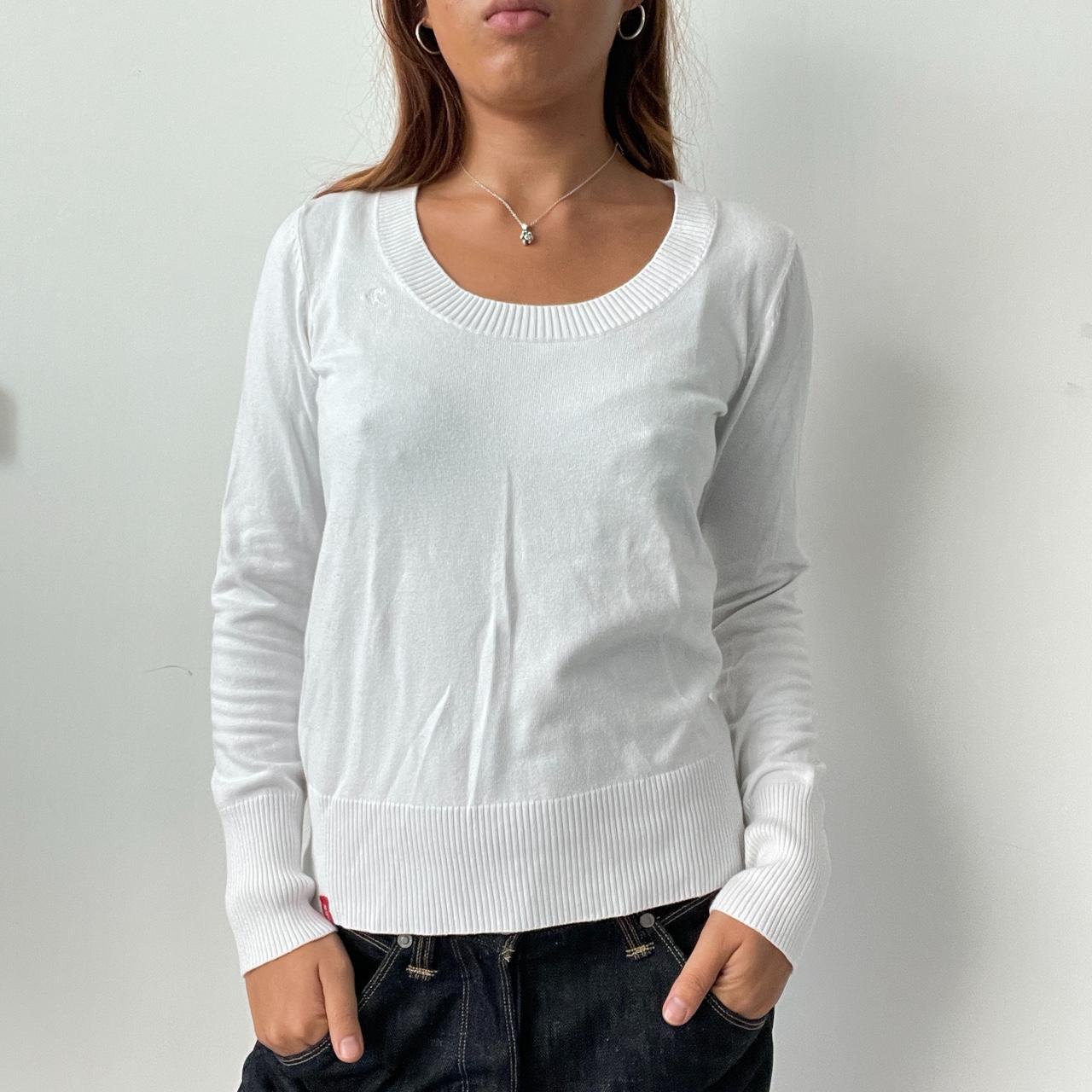 Vintage Scoop Neck Knit Jumper