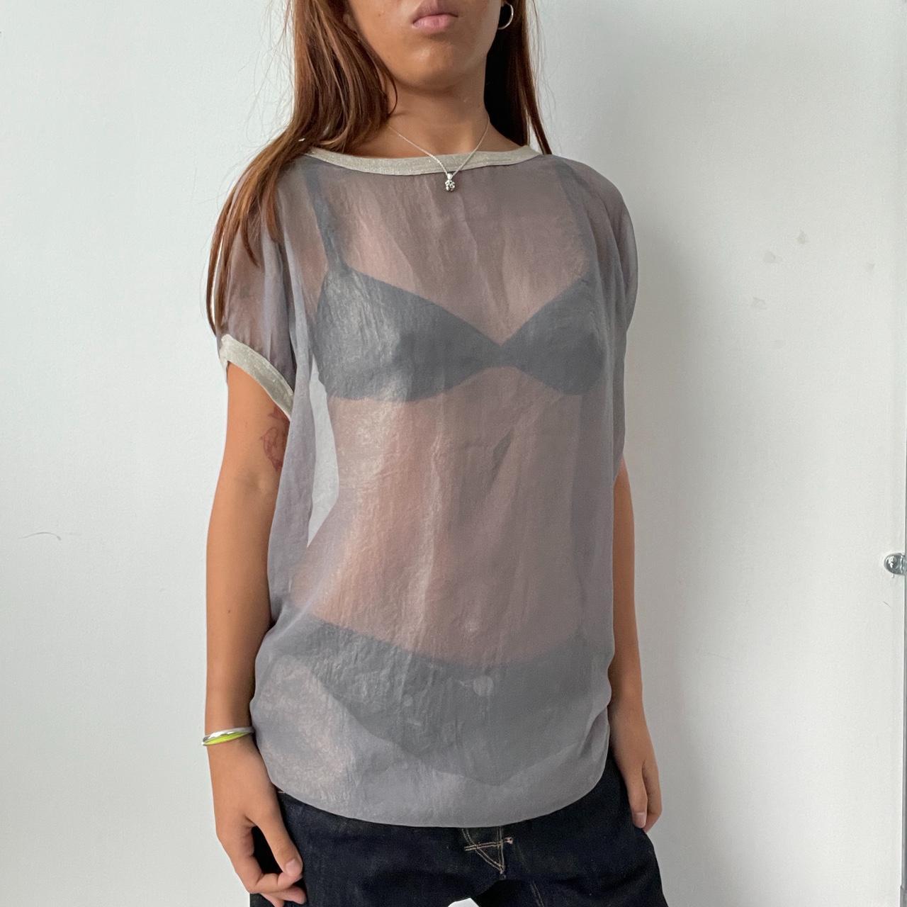 Vintage Grey Cop Copine Top