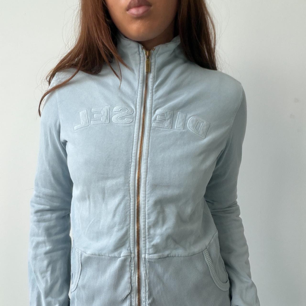 Vintage Baby Blue Diesel Jumper