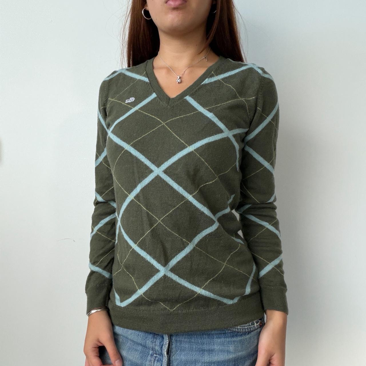 Vintage Khaki Lacoste Jumper