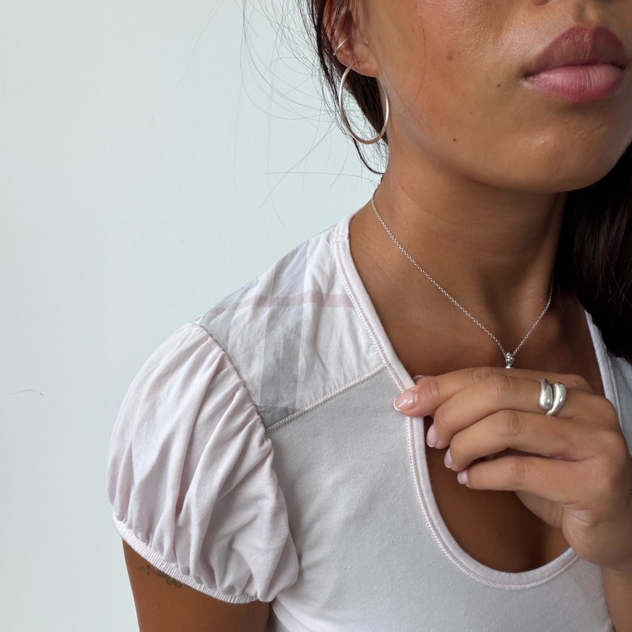 Vintage Baby Pink Burberry Top