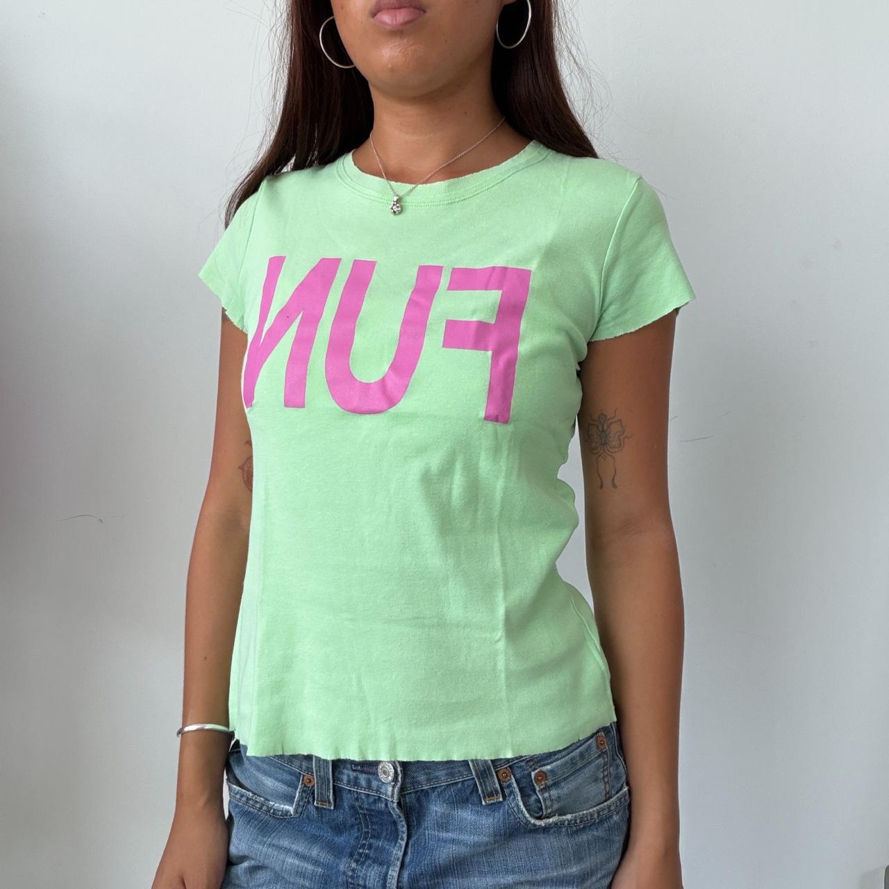 Vintage Green Graphic T-Shirt