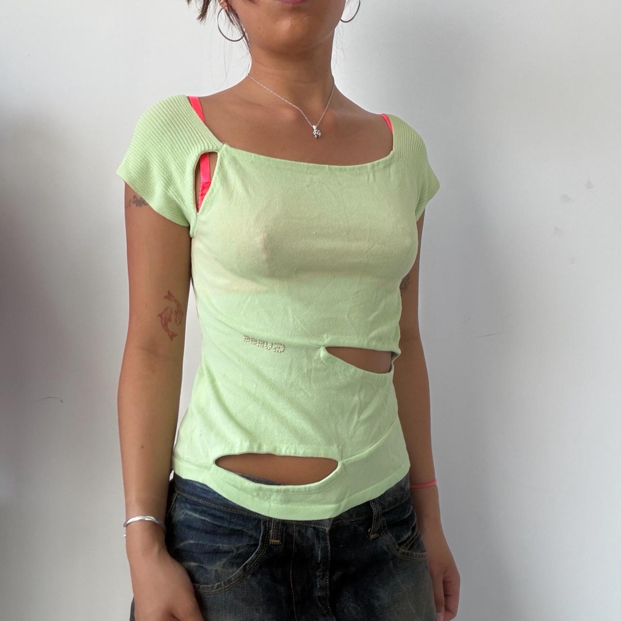 Vintage Mint Guess Top