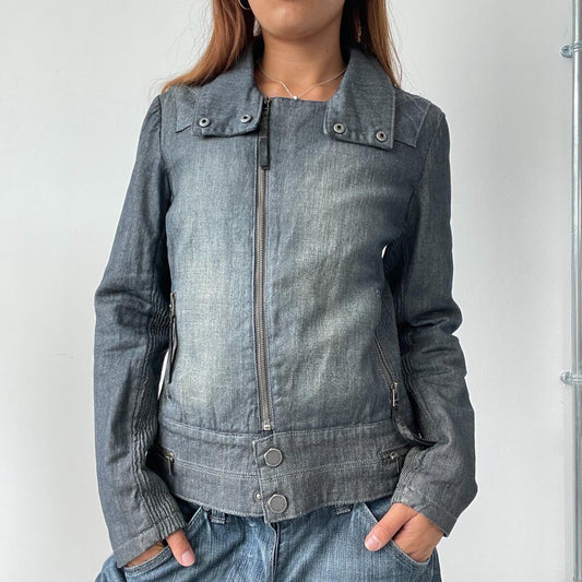 Vintage DKNY Denim Zip Up