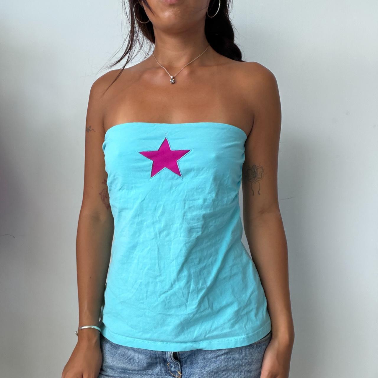 Vintage Teel Bandeau Top
