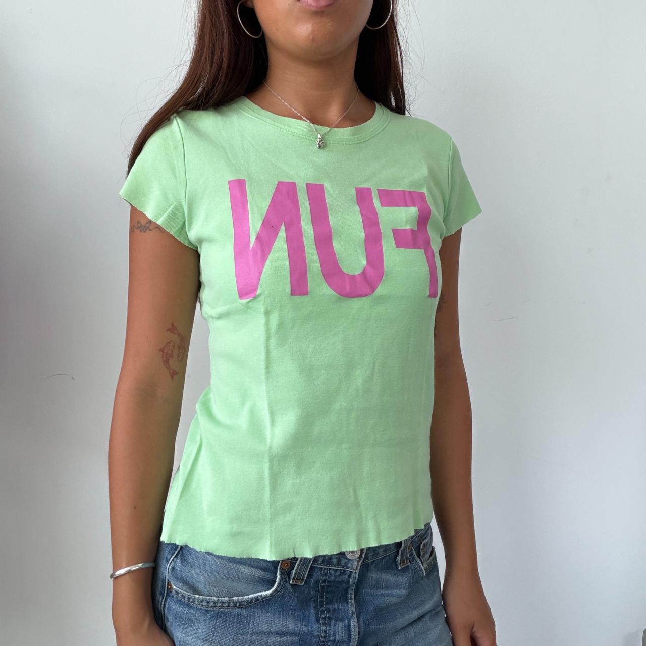 Vintage Green Graphic T-Shirt
