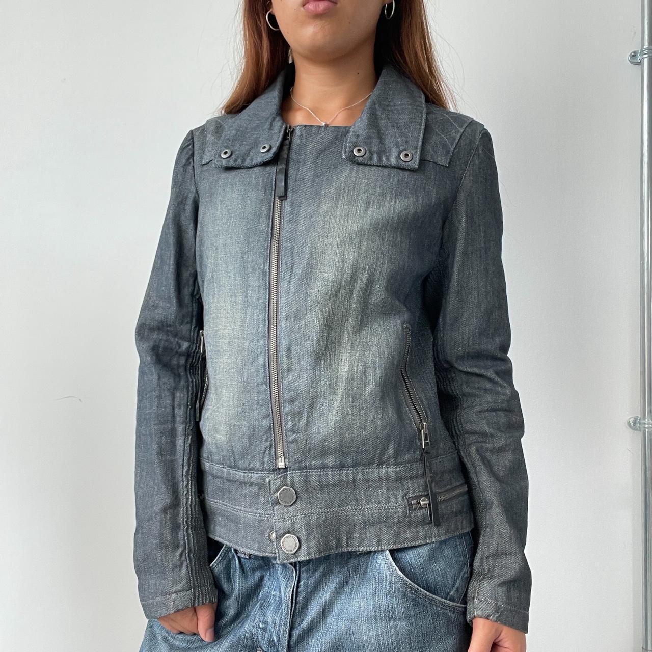 Vintage DKNY Denim Zip Up