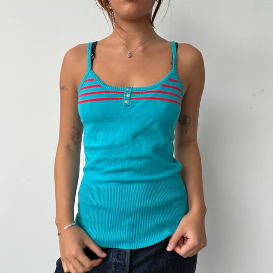 Vintage Blue Knit Cami