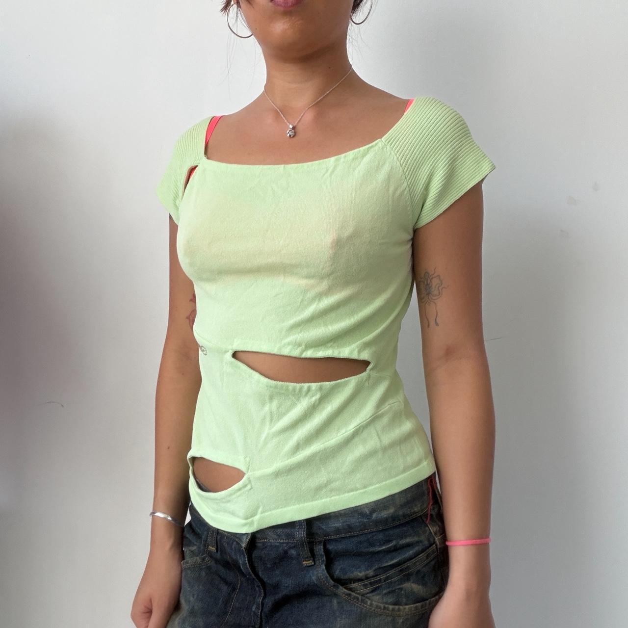 Vintage Mint Guess Top