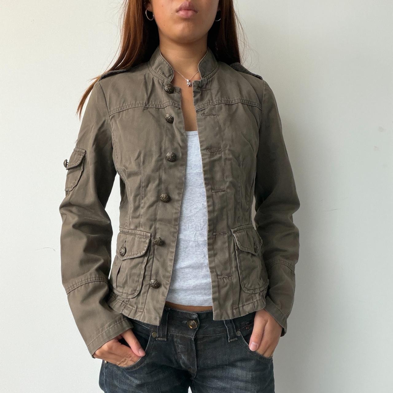 Vintage Brown Utility Jacket