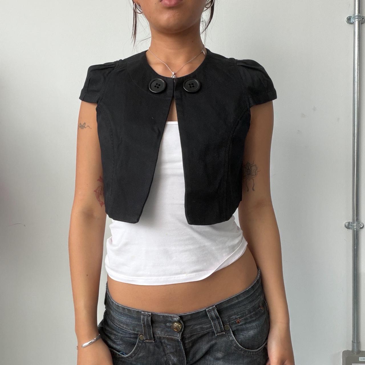 Vintage Black Bolero
