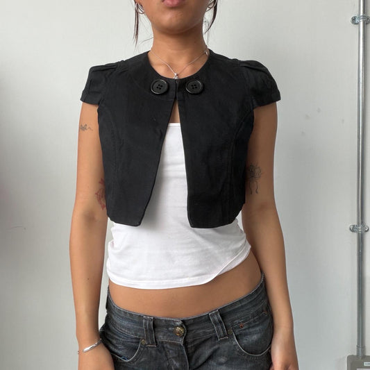 Vintage Black Bolero