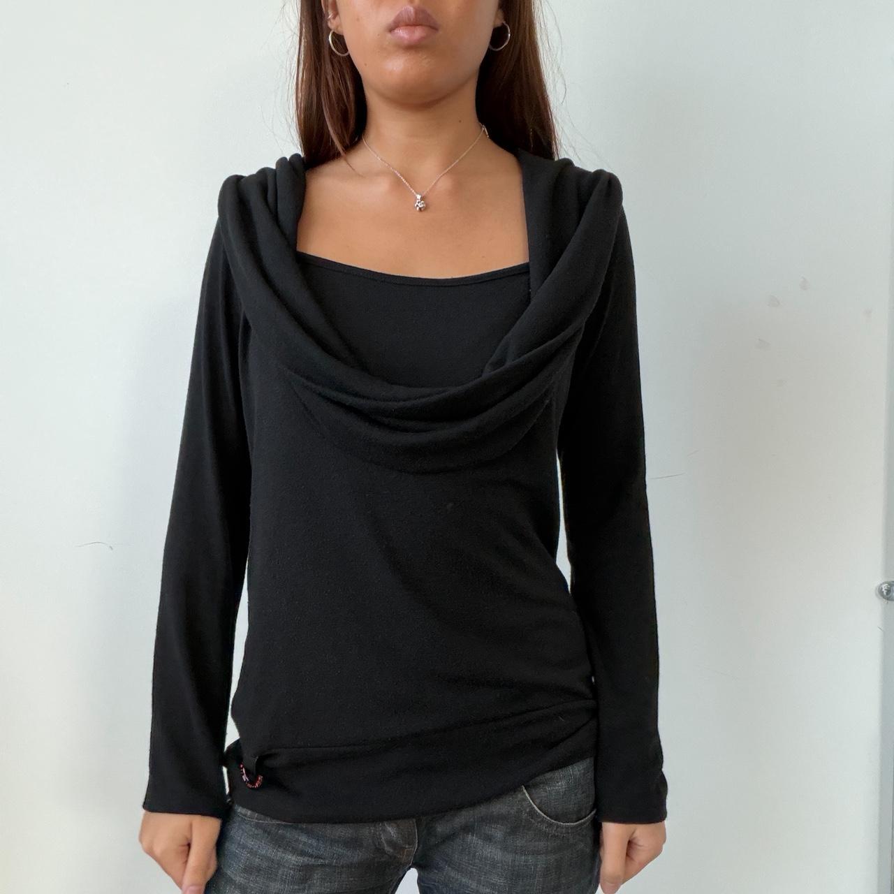 Vintage Black Layer Top