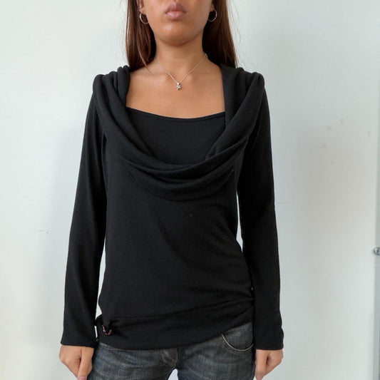 Vintage Black Layer Top