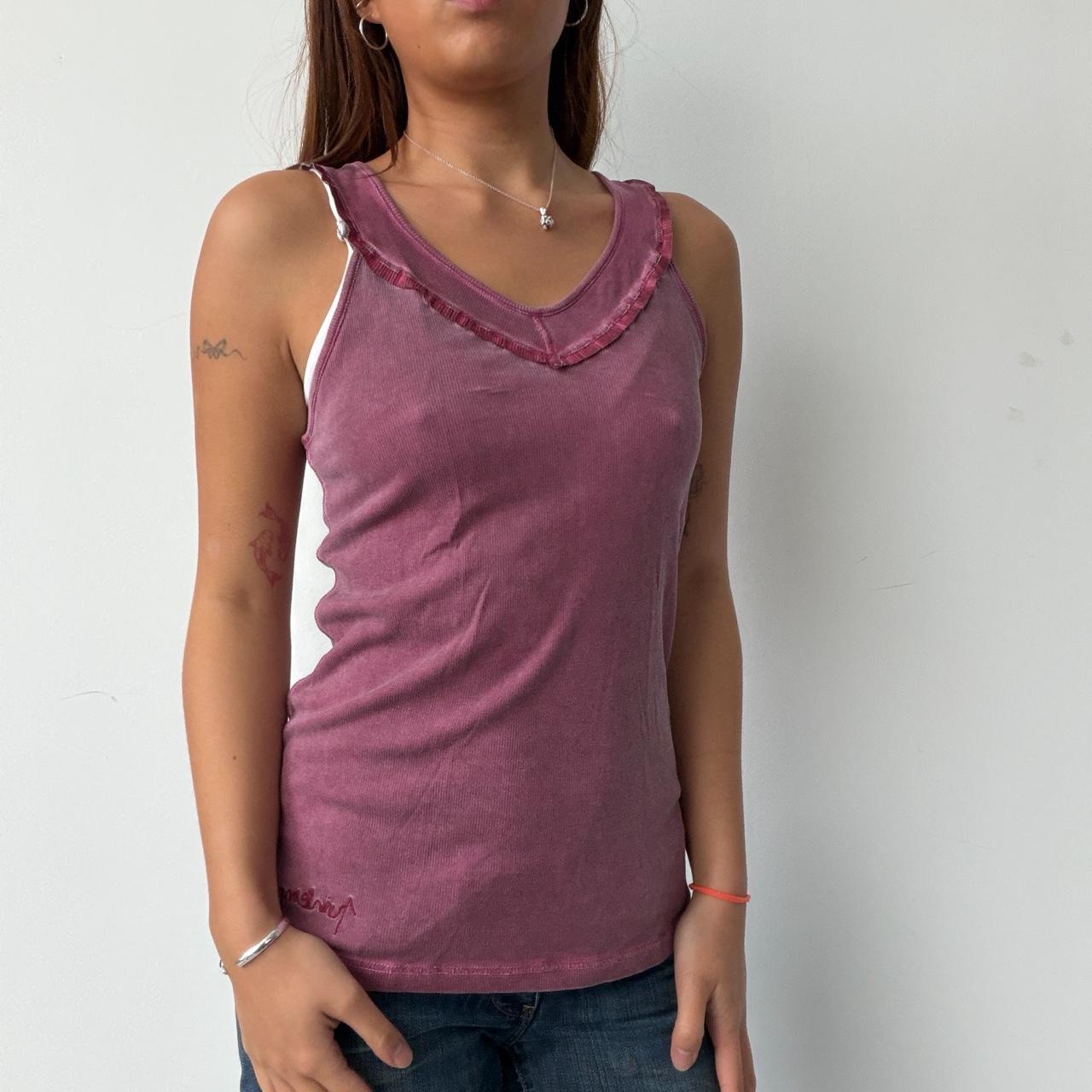 Vintage Pink Cop Copine Top