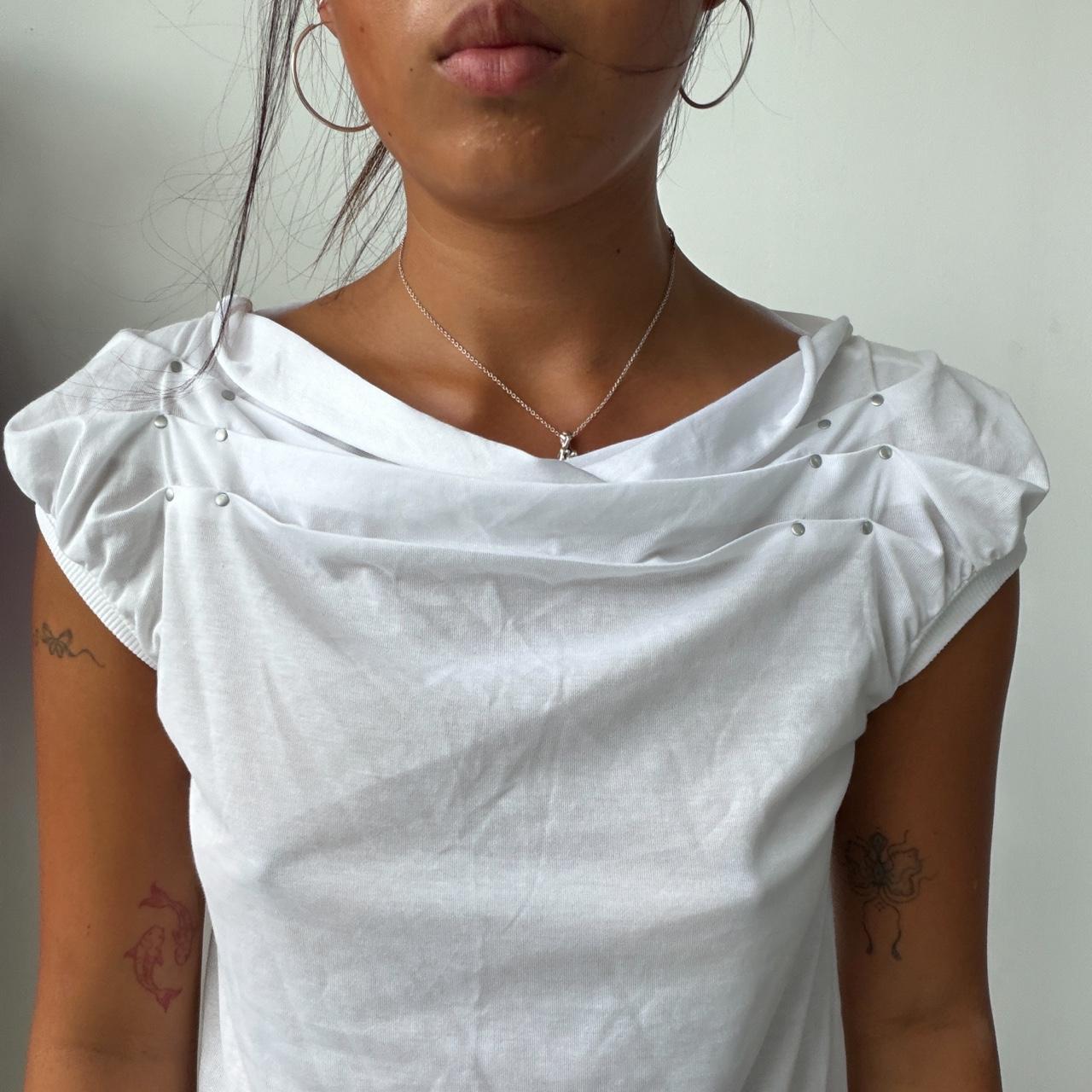 Vintage Cop Copine Ruched Top