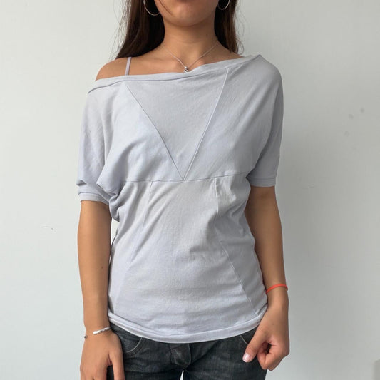 Vintage Lilac Grey Patrizia Pepe Top