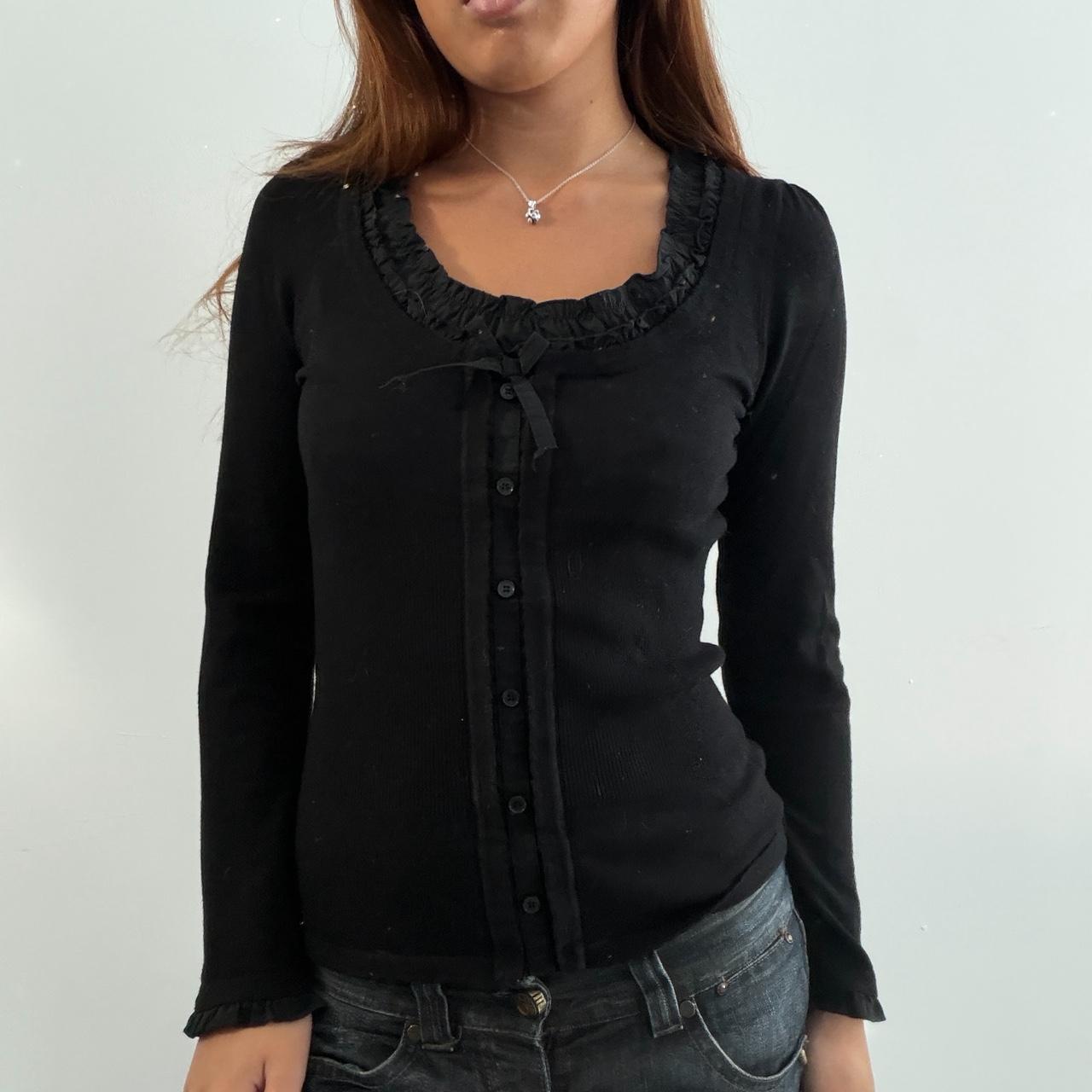 Vintage Black Morgan Top