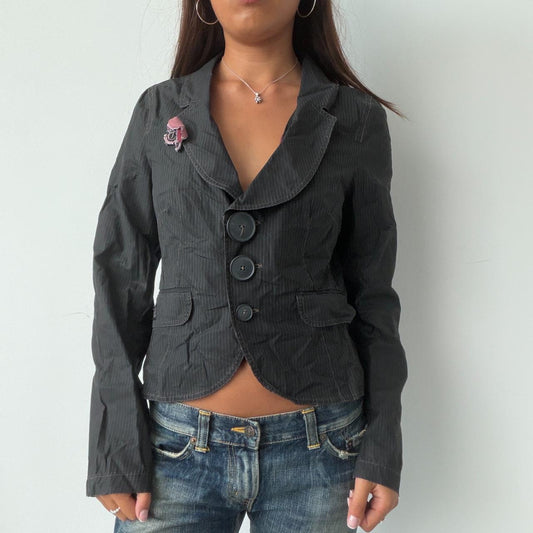 Vintage Black Cop Copine Blazer