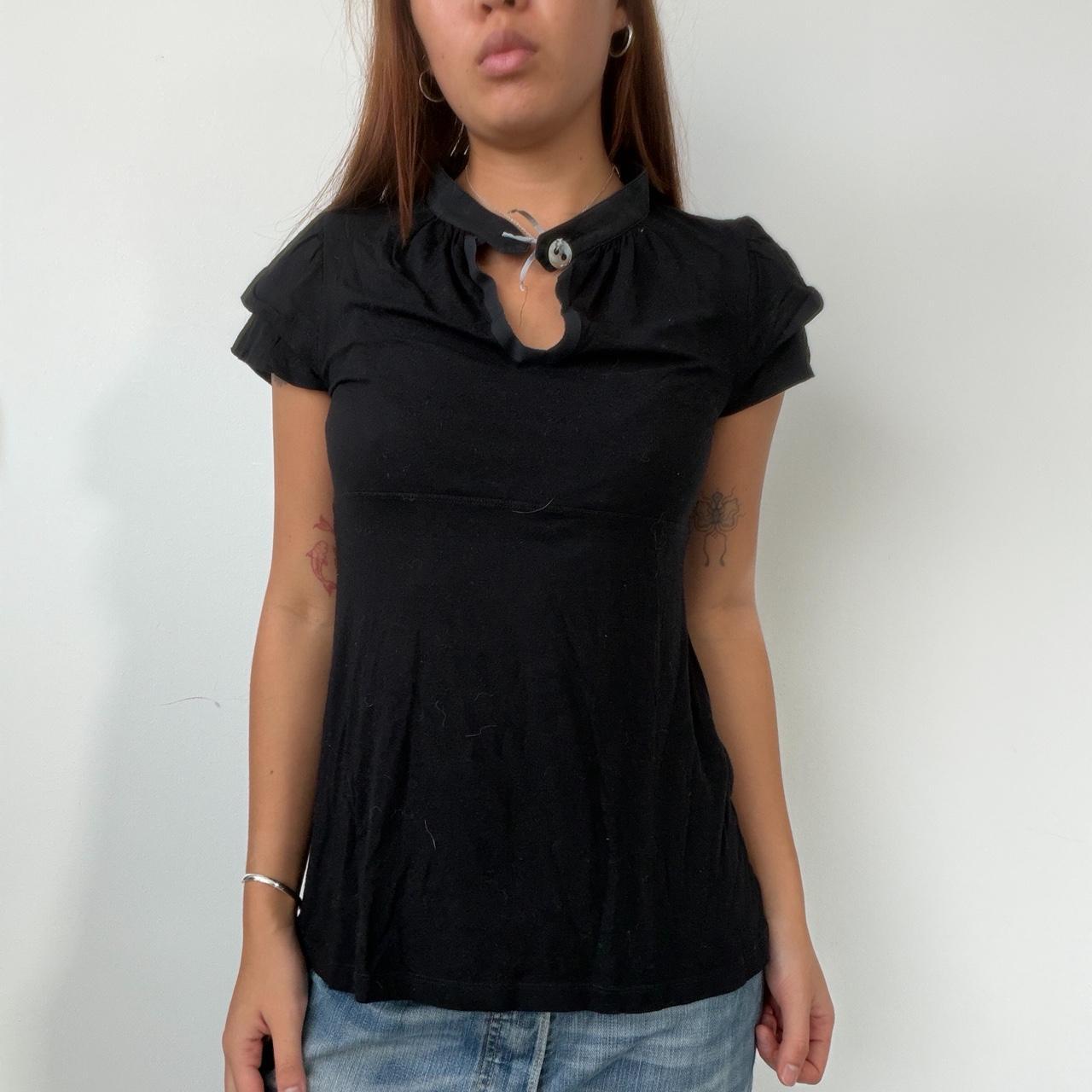Vintage Cop Copine Black Top