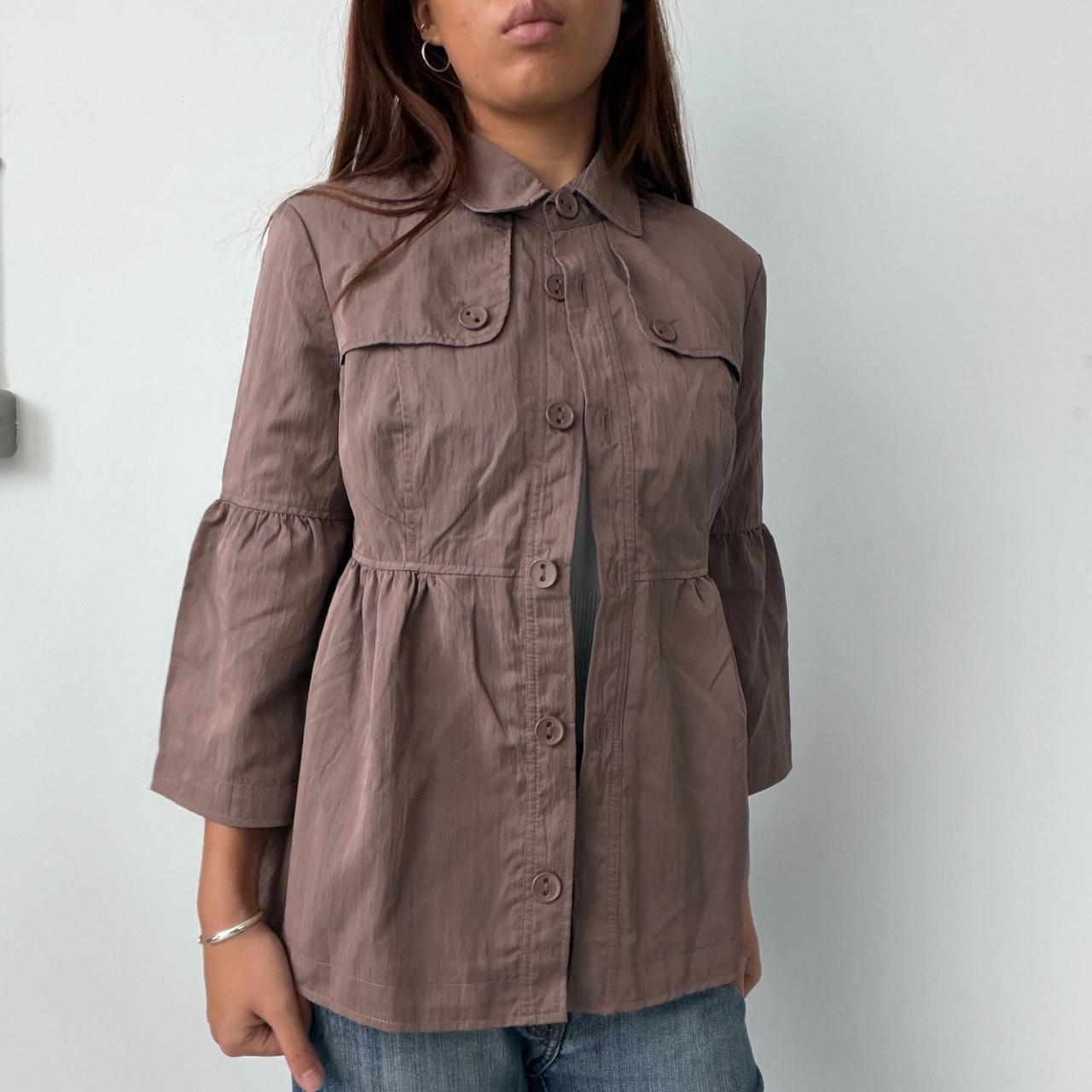 Vintage Brown Peacoat