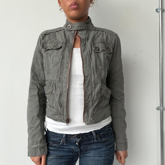 Vintage Khaki Utility Top