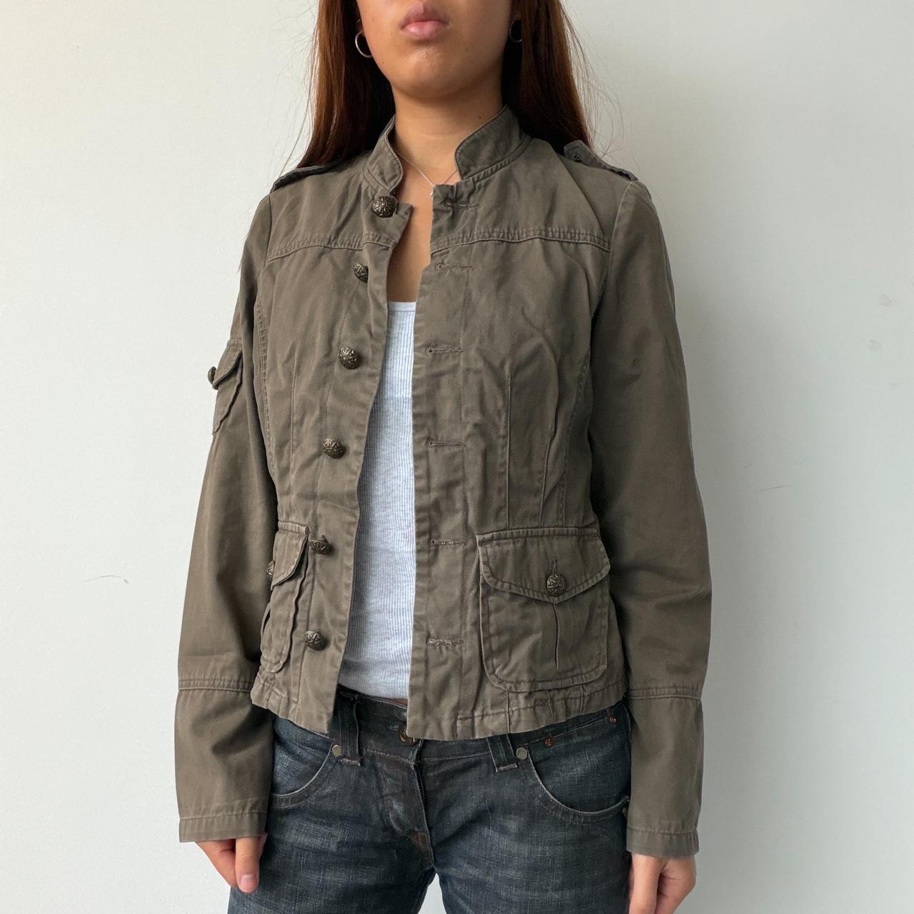 Vintage Brown Utility Jacket
