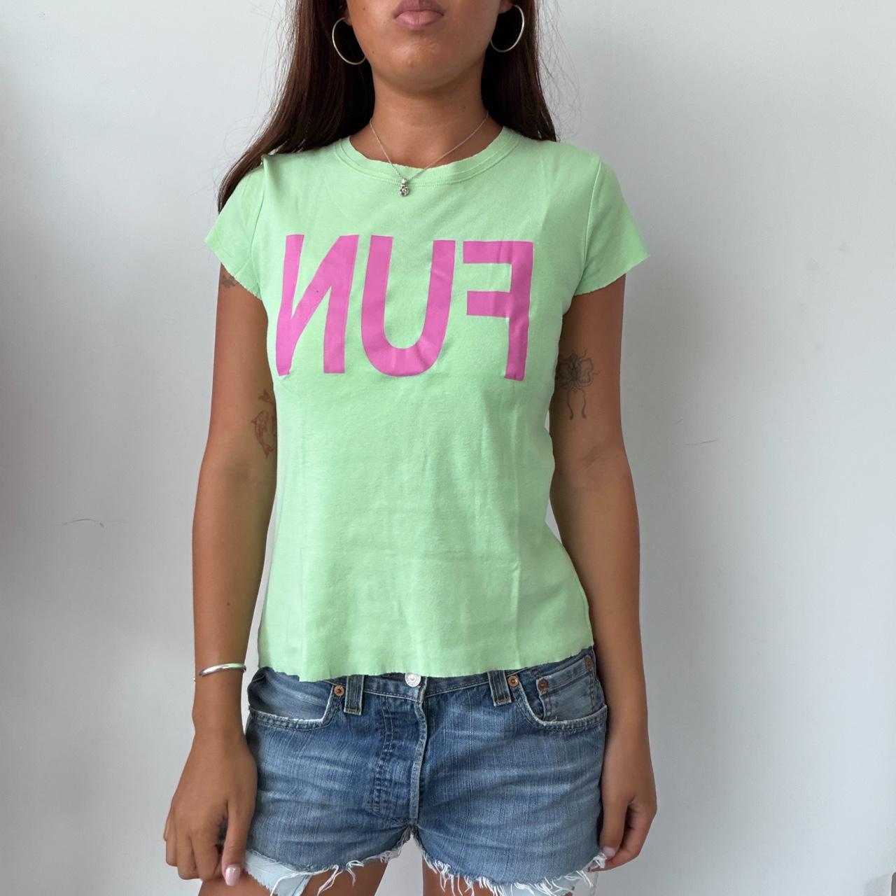 Vintage Green Graphic T-Shirt