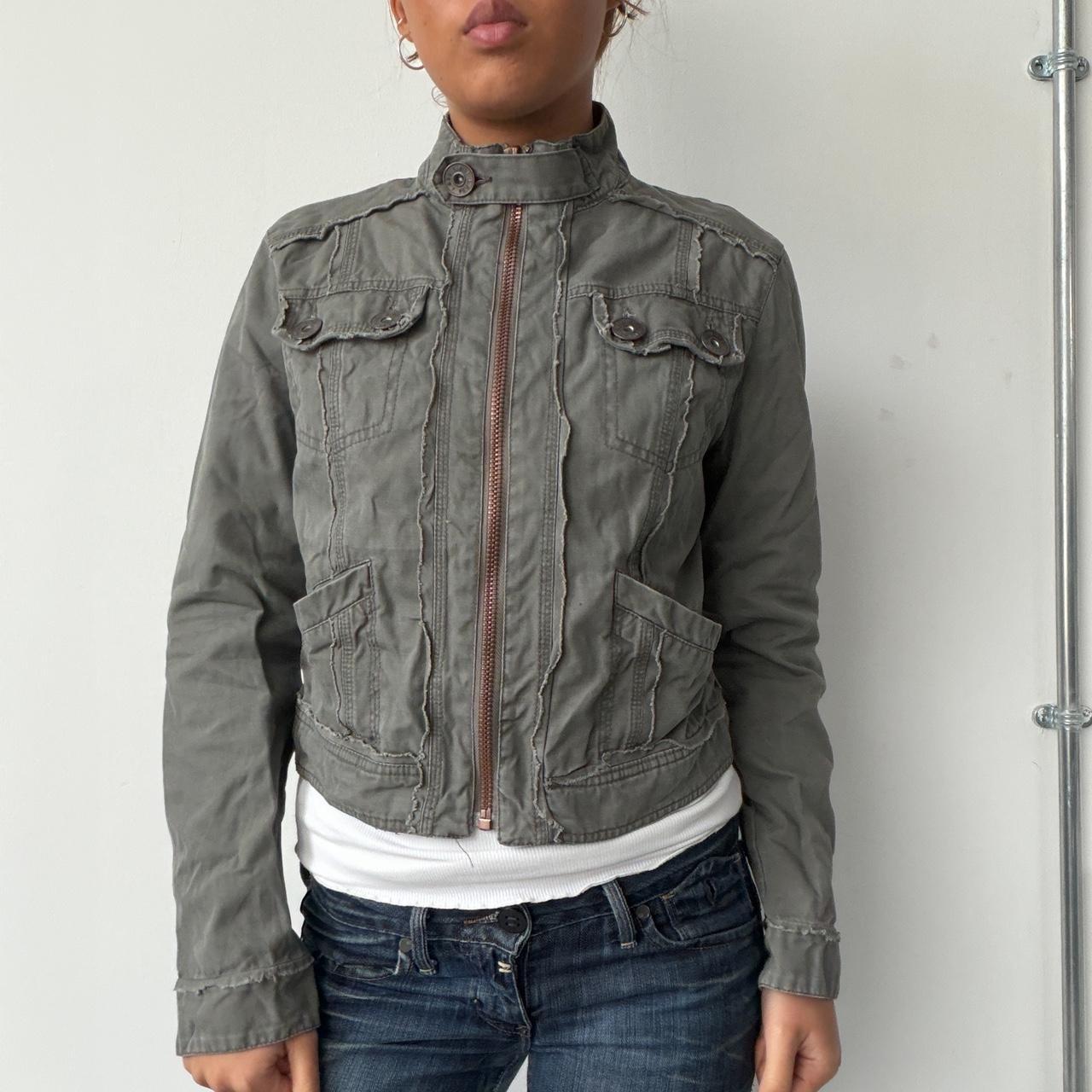 Vintage Khaki Utility Top