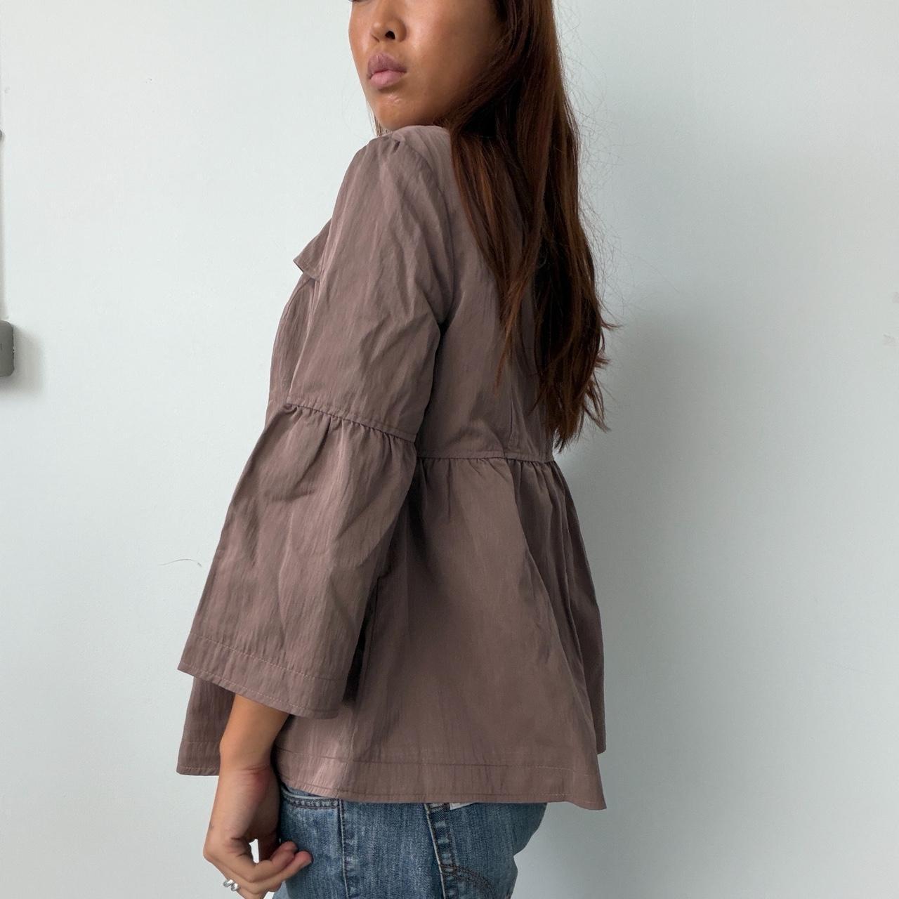 Vintage Brown Peacoat