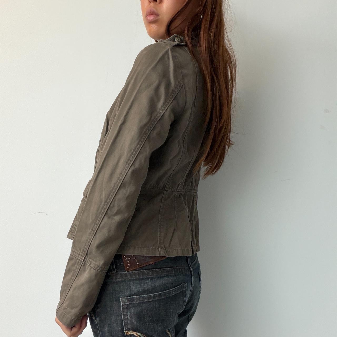 Vintage Brown Utility Jacket